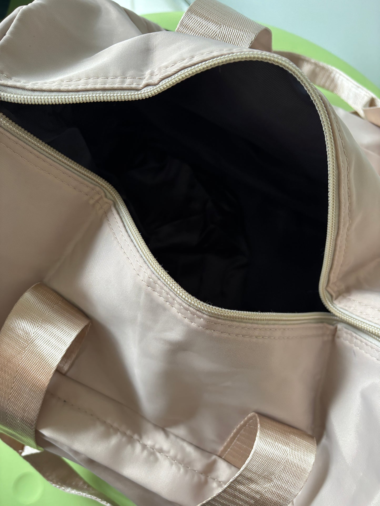 Sporttasche Beige-Rosé