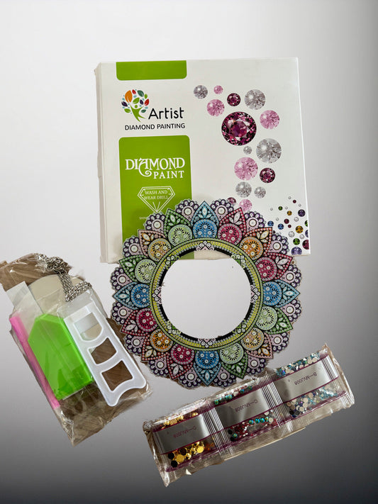 Diamond Painting Mandala Bastelset
