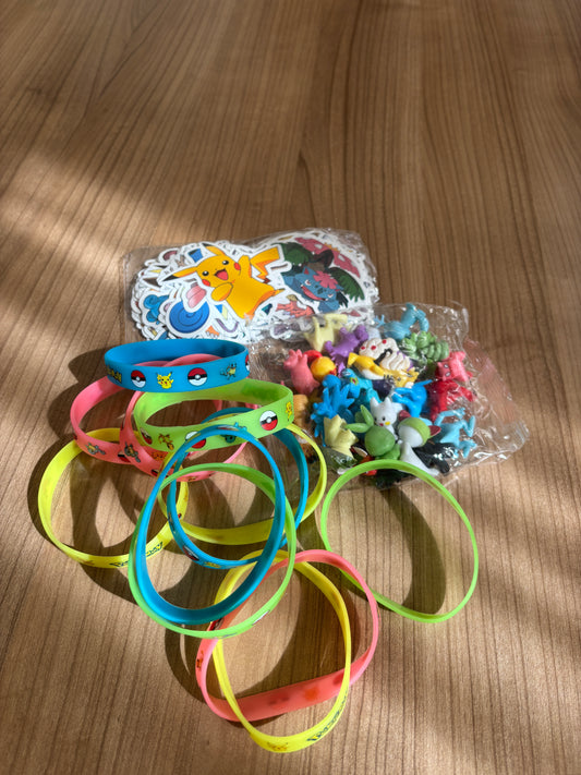 Pokemon Set Figuren-Bänder-Sticker