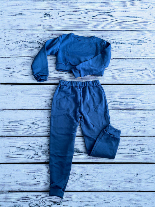 Sport-Set Damen Blau