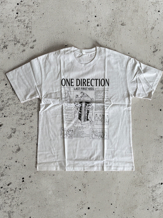 One Direction Lyric T-Shirt (Weiß)